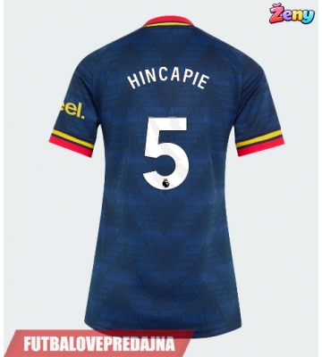Lacne Ženy Futbalové dres Arsenal Piero Hincapie #5 2026-27 Krátky Rukáv - Preč